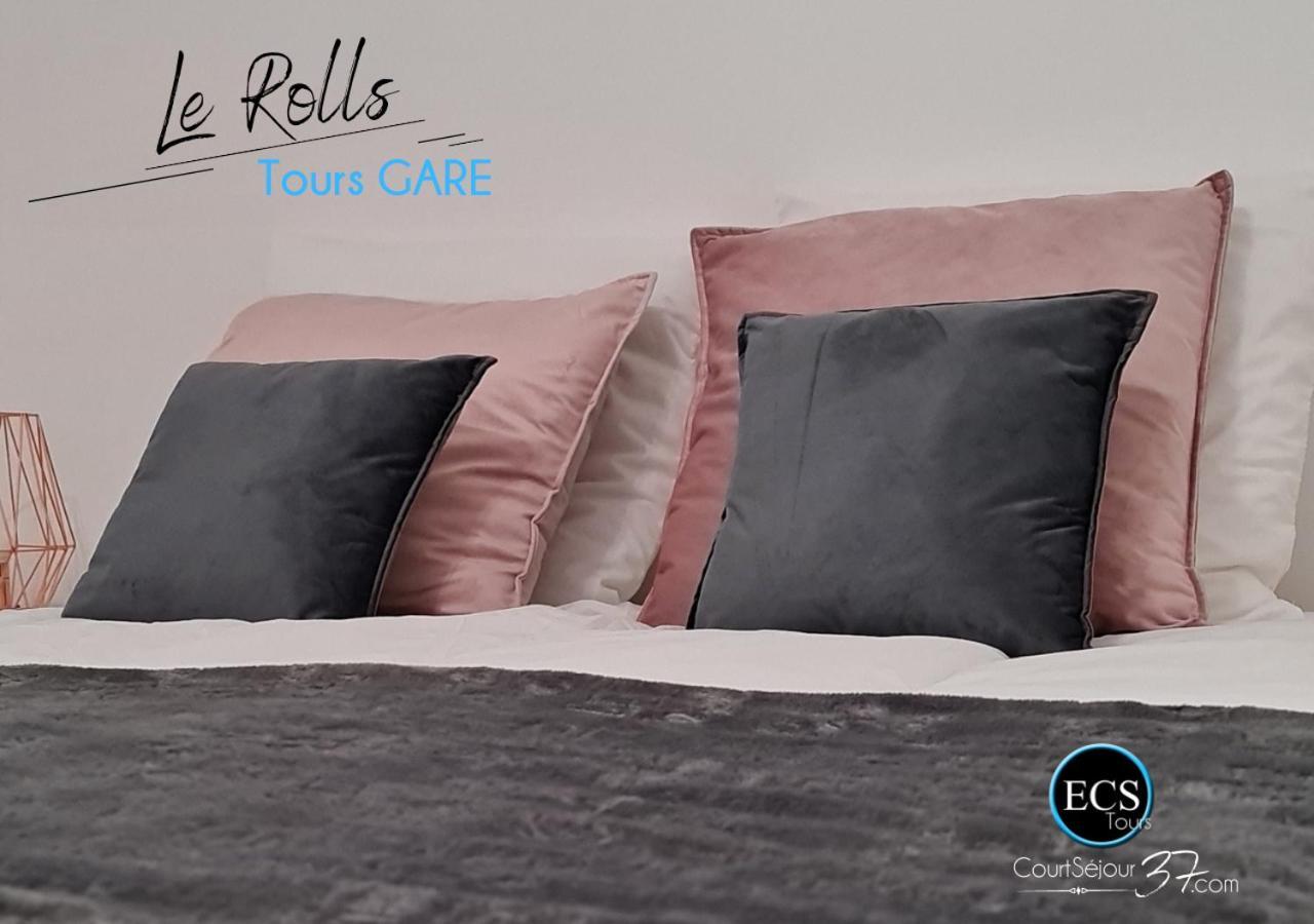 "Le Roll'S" - 1 Chambre - 5 Couchages - Calme - Terrasse - Parking Prive Tours Exterior foto