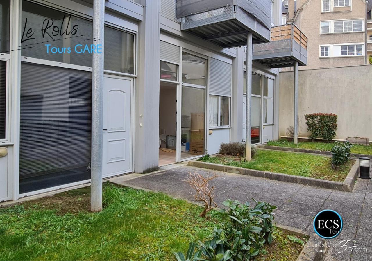 "Le Roll'S" - 1 Chambre - 5 Couchages - Calme - Terrasse - Parking Prive Tours Exterior foto