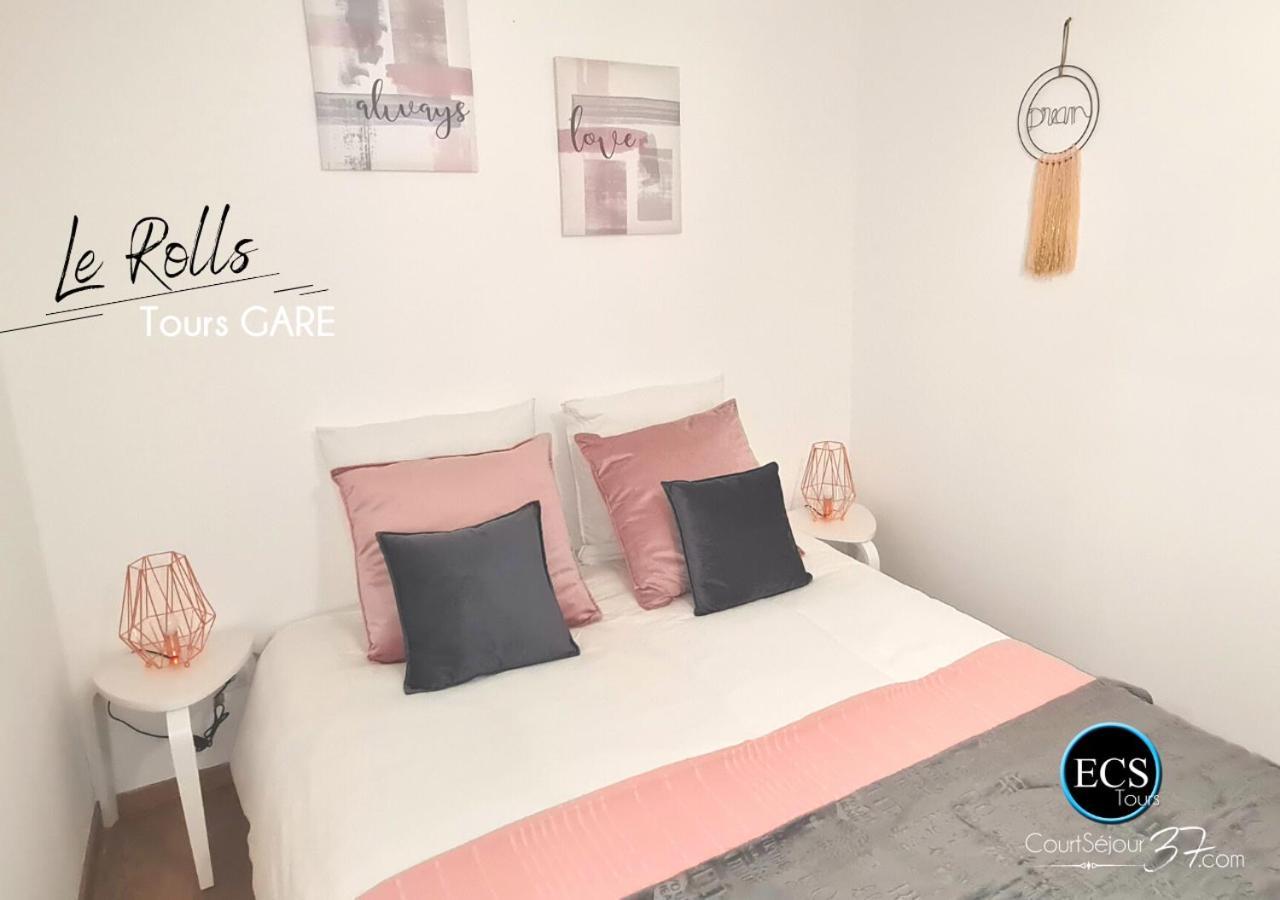 "Le Roll'S" - 1 Chambre - 5 Couchages - Calme - Terrasse - Parking Prive Tours Exterior foto